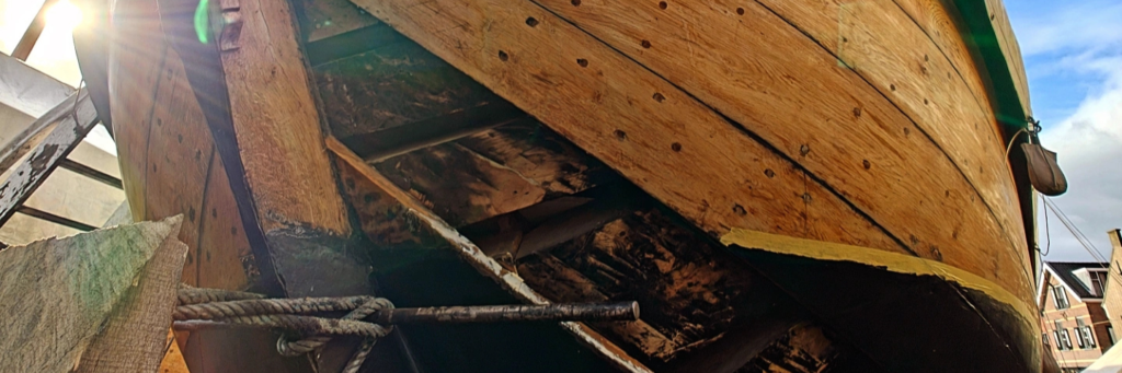 Botter BU65 restauratie helling